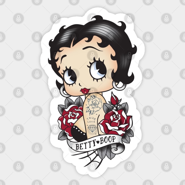 Tattoo Betty Boop Sticker by Gothic Rose